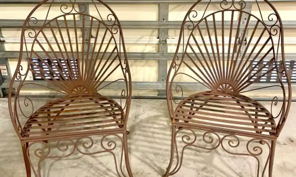 repaint metal paito furniture